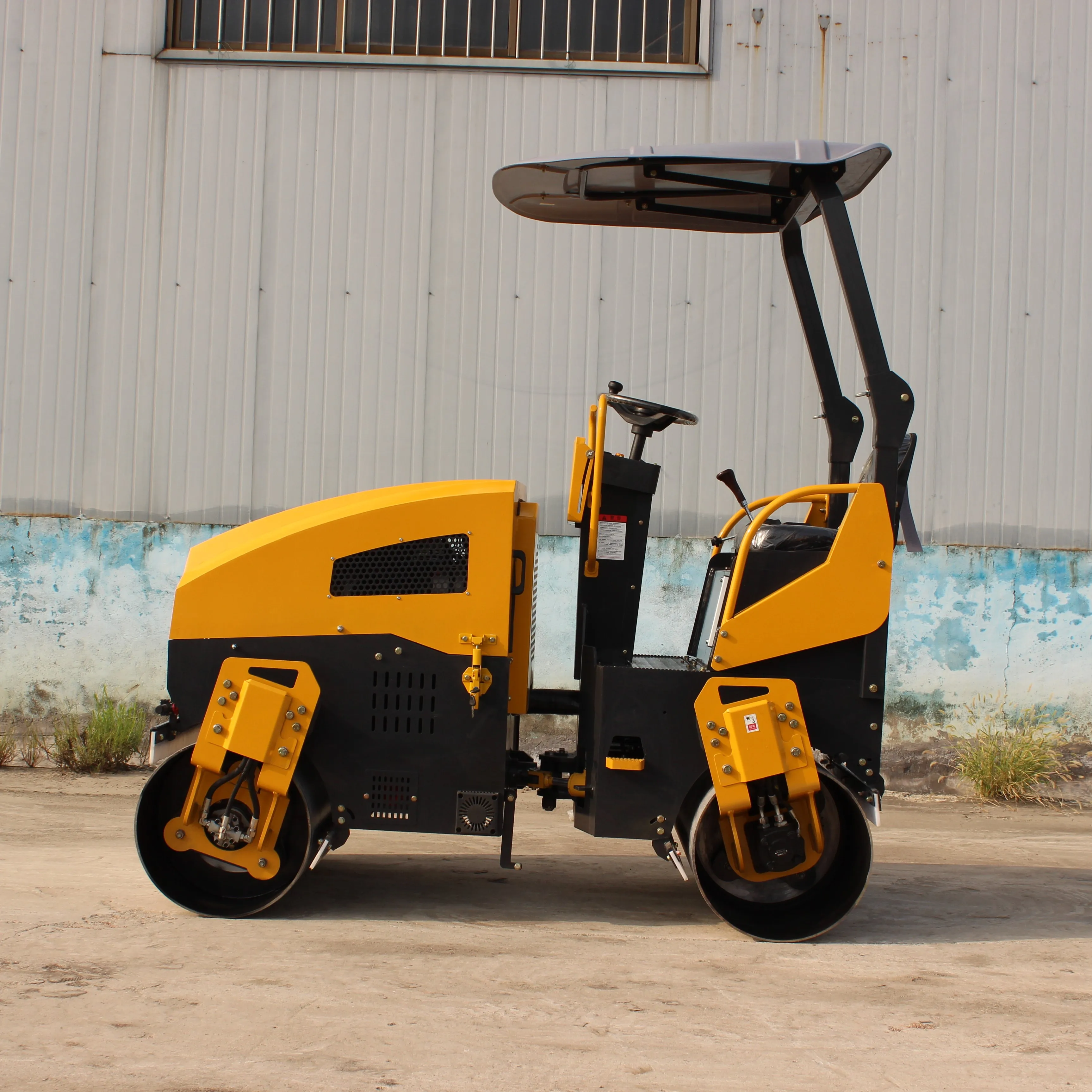 Construction machinery OEM EPA 1Ton 2Ton 3Ton 3.5Ton 6Ton 8Ton 10ton asphalt Vibratory ride on soil road roller compactor