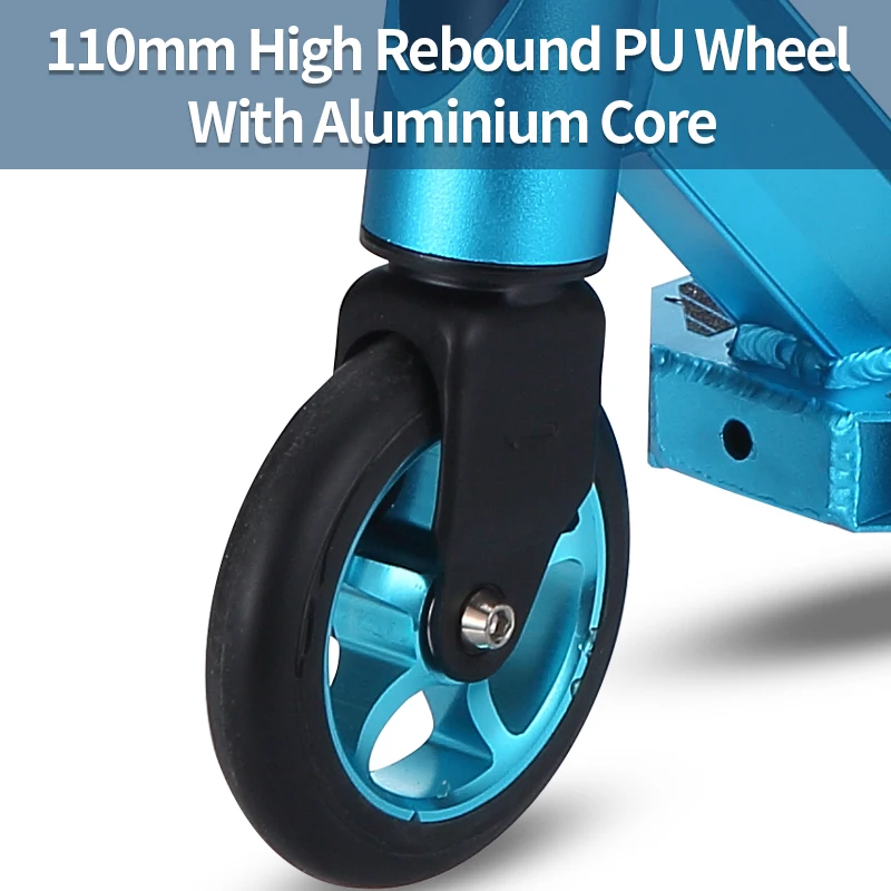 Customized Design rainbow Freestyle 360 T Shape Extreme Pro Stunt Adult Scooter