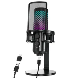 Wholesale ODM OEM USB RGB Mic Micrfono BTC Condensador Microphone
