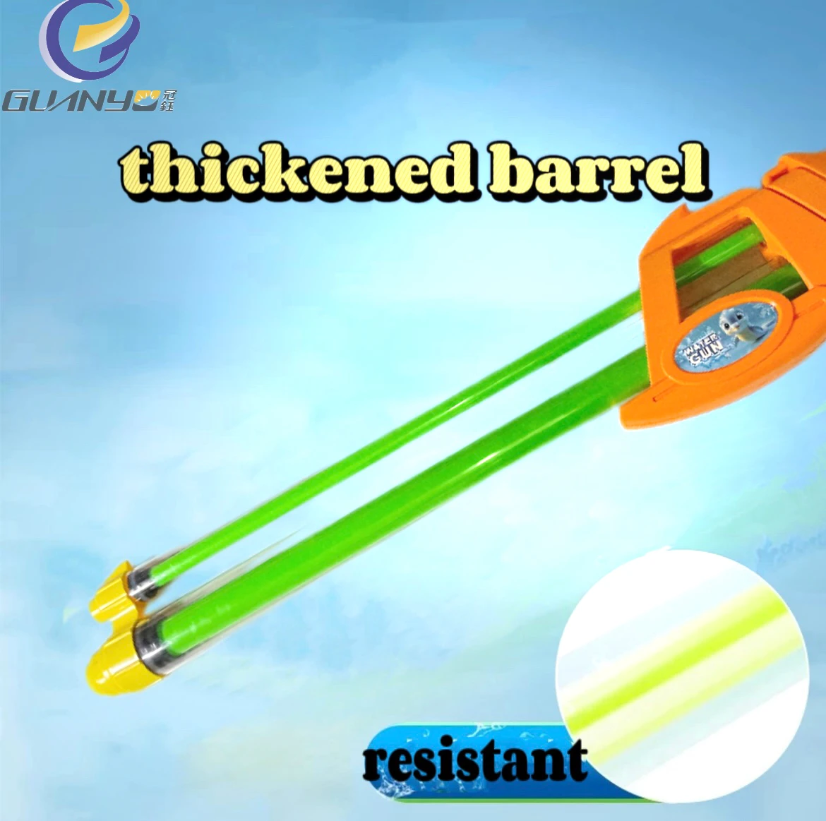2024 New Arrival Promotional Gift Summer Beach Game High Pressure Cannon Gun Long Range Outdoor Beach Pool Toys For Kids Over 3