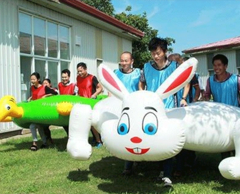 Outdoor team building Special Birds angry toy plush inflatable sports plug play crazy games other shooting products