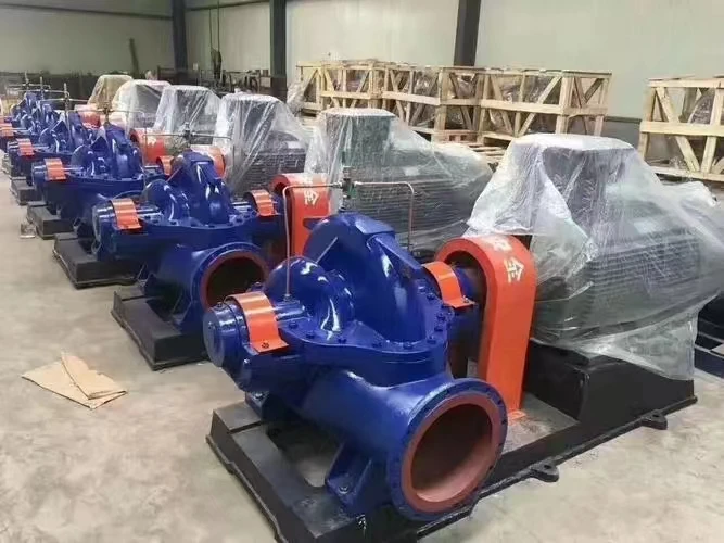 High flow water pump agricultural irrigation pump split casing pump for gold mine fire fighting