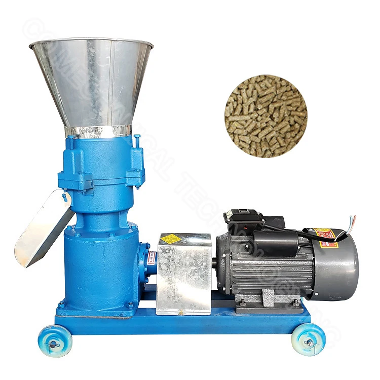 Most effective vaccum coating machine for feed pellets flat die feed pellet machine