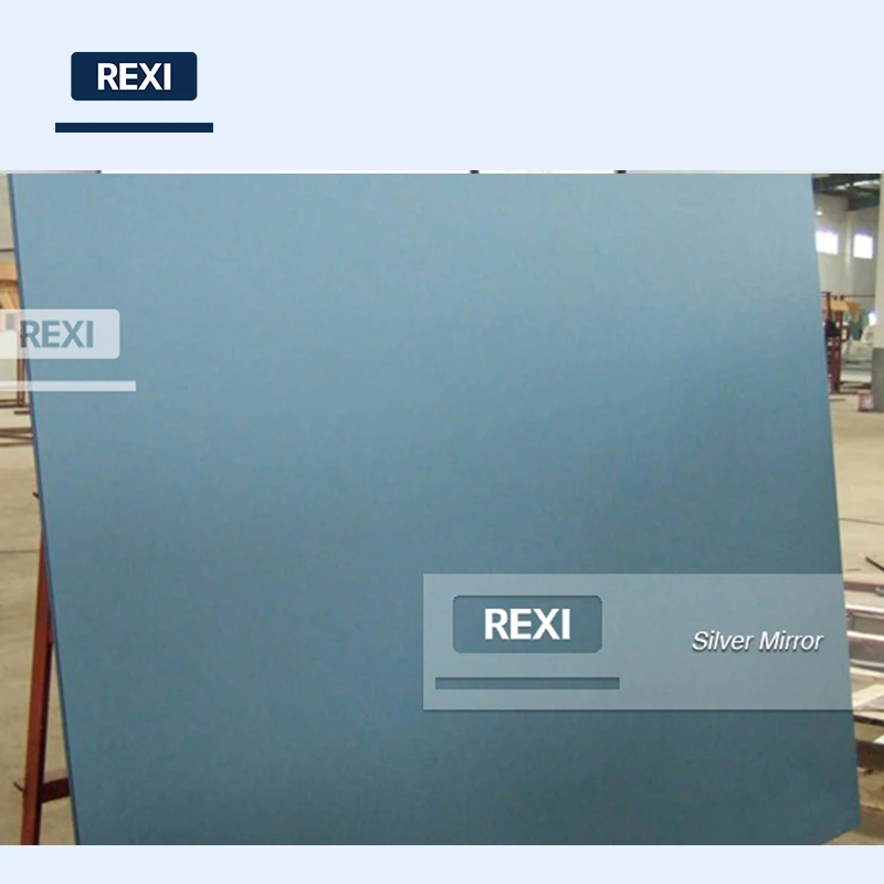 Factory Price 2mm 3mm 4mm 5mm 6mm Extra Clear Silver Mirror Glass Sheet Double Coated