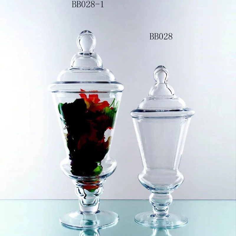 
Wholesale Customize 2019 New Glass Apothecary Jar with lid Welcome OEM accept logo 