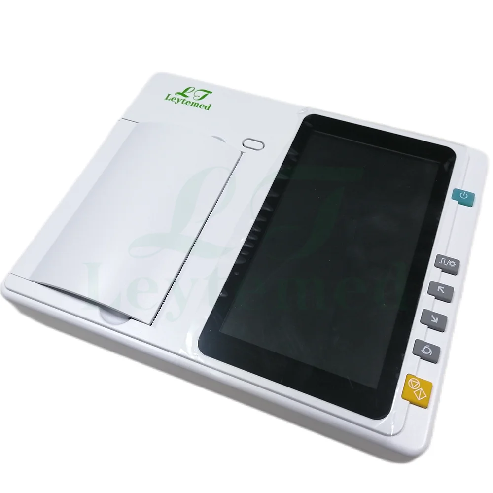 LTSE23 Hotselling Automatic Diagnosis 12 Leads ECG  Interpretation function EKG Portable 3 Channel Ecg Machine