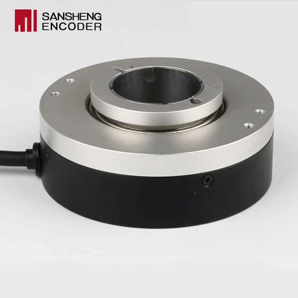 Дешевые 17 бит 30 мм через полый вал кодер абсолютный RS232 выход