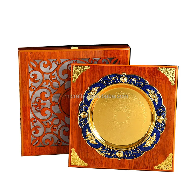 Custom high quality  blank trophy plaques wooden awards plaques apply to all games