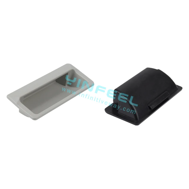 Concave shaped embeded plastic handle Model IF-STF-48108