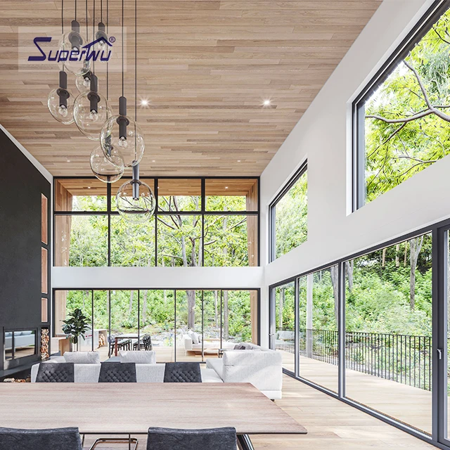 FPA Florida house replace window cheap price Caribbean hurricane proof impact windows large glass fixed picture aluminum window