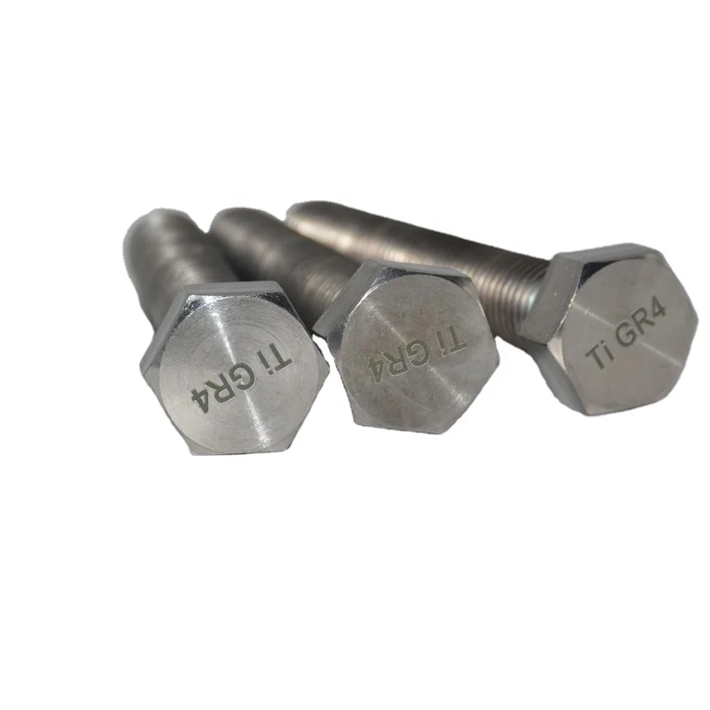 gr1 gr2 gr3 gr4 gr5 gr7 gr12 M2- M64ASTM A325 ASTM A574  titanium screw