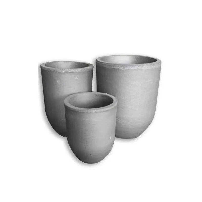 High temperature resistant graphite clay crucible, silicon carbide crucible, metal melting graphite
