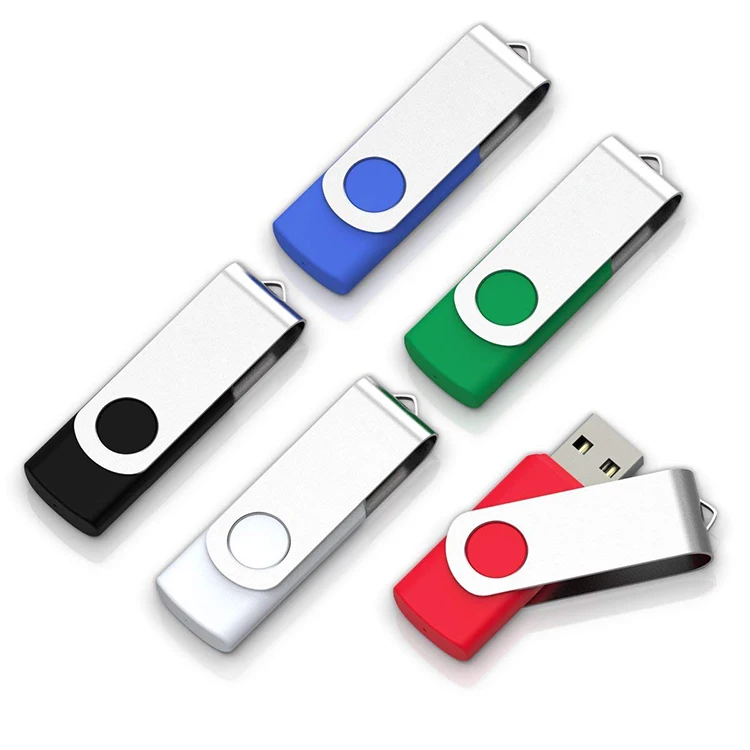 Индивидуальный поворотный USB флэш-накопитель в большом количестве, реальный объем USB-накопителя с тестированием H2 в 2,0 и 3,0 гг.