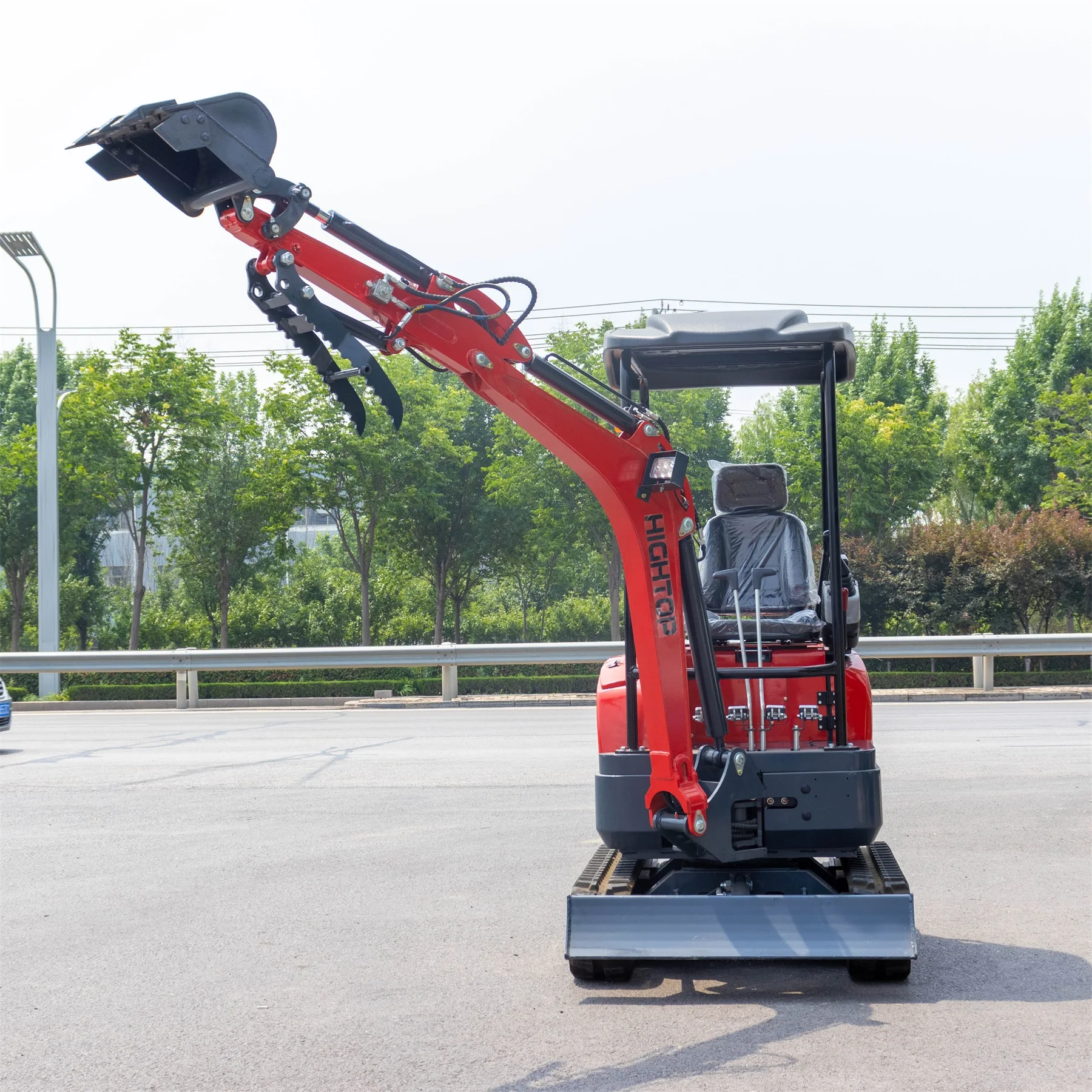Mini engineering small excavator small excavator trencher bagger sales price crawler high-quality excavator