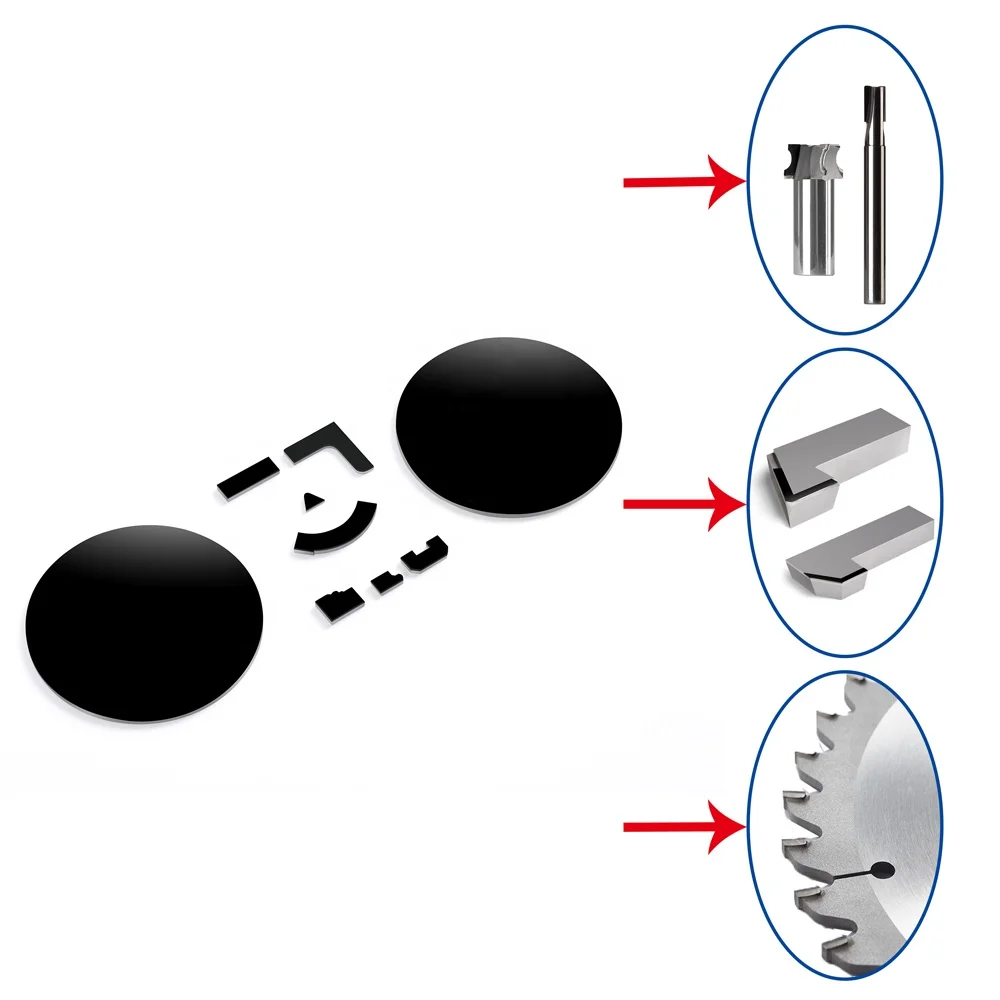 FUNIK Round Shape pcd diamond blank for manufacturing wood metal stone cutting tools