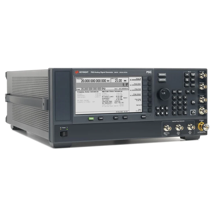 Параметры опций аналогового генератора sgnal Keysight E8257D PSG от 100 кГц до 67 ГГц