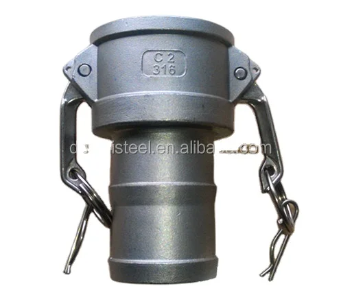Hot sale Type C stainless steel 304 hydraulic camlock fitting camlock couplings