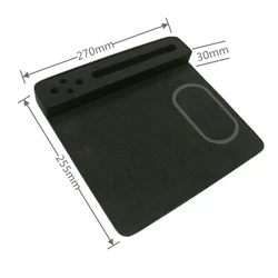 new product 2021  wireless charging charger Logo Custom  wireless charging presents mouse pad home office desk organizer