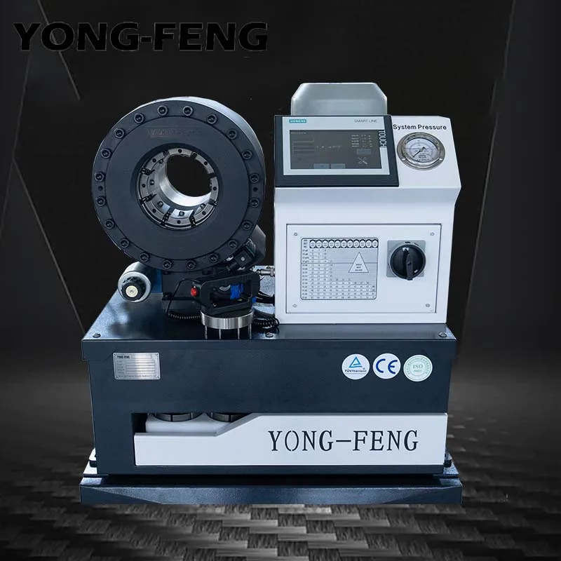 YONG-FENG Factory Directly Supply Y120D hydraulic hose crimper/crimping machine price