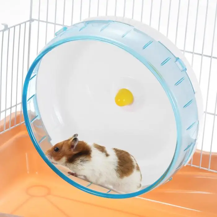3 Size Hamster Running Disc Toy Silent Rotatory Jogging Wheel Pet Sports Wheel Toys 2 Colors New Hamster Wheel Toy