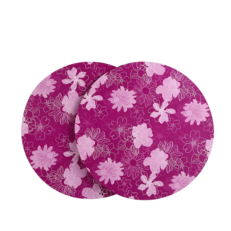 round square white MDF cake tray board drums