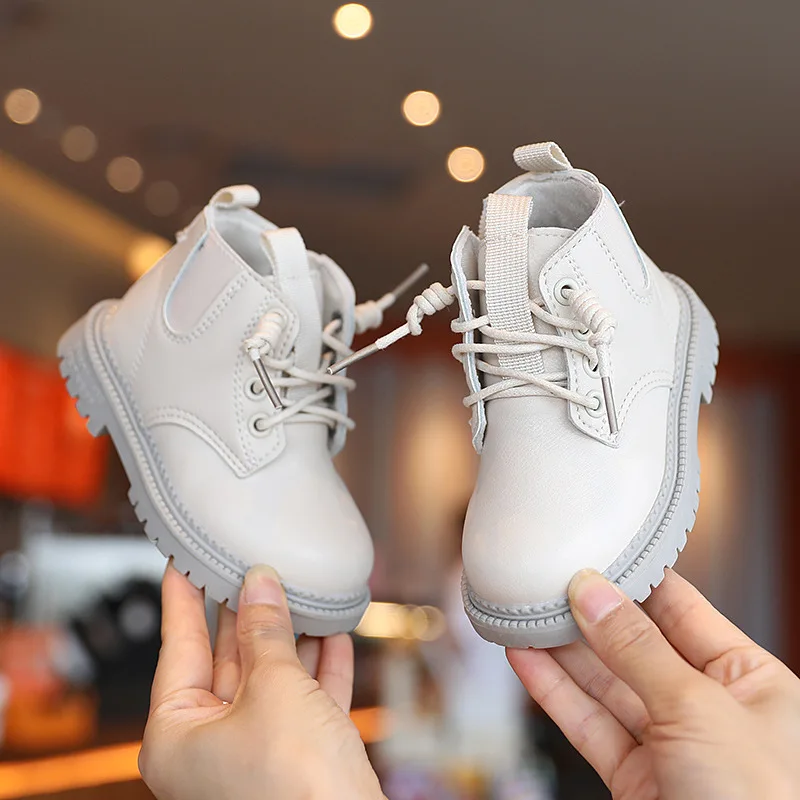 881 New Autumn Winter Children Casual Shoes Baby Girls Fashion Casual Winter Thicken Warm Snow Boots Kids Outdoor Snow Boots
