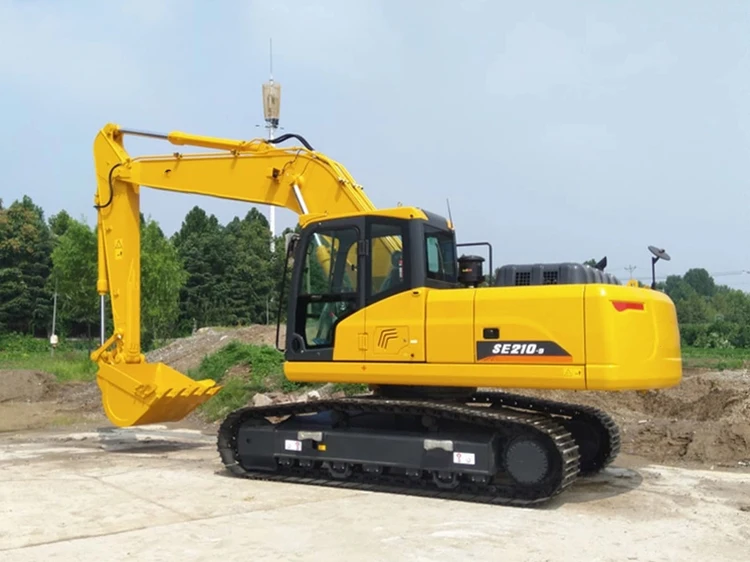 Hot-selling SHANTUI 0.9m3 Bucket Capacity SE210 Medium Crawler Excavator With Factory Price For Sale