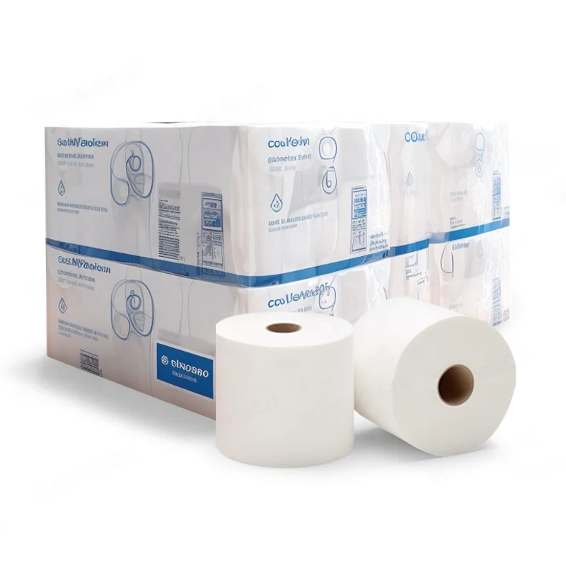 Factory Direct Sale 3ply 24/48/36rolls bamboo papel de bano roll wholesale toilet paper production line