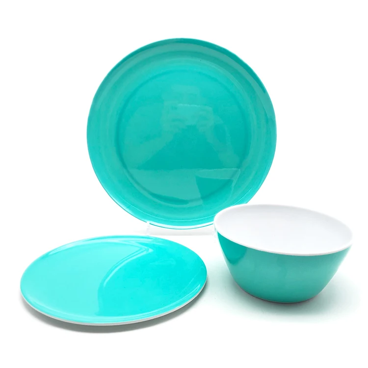 2020 New Design Outdoor Plastic Melamine Dinnerware Set