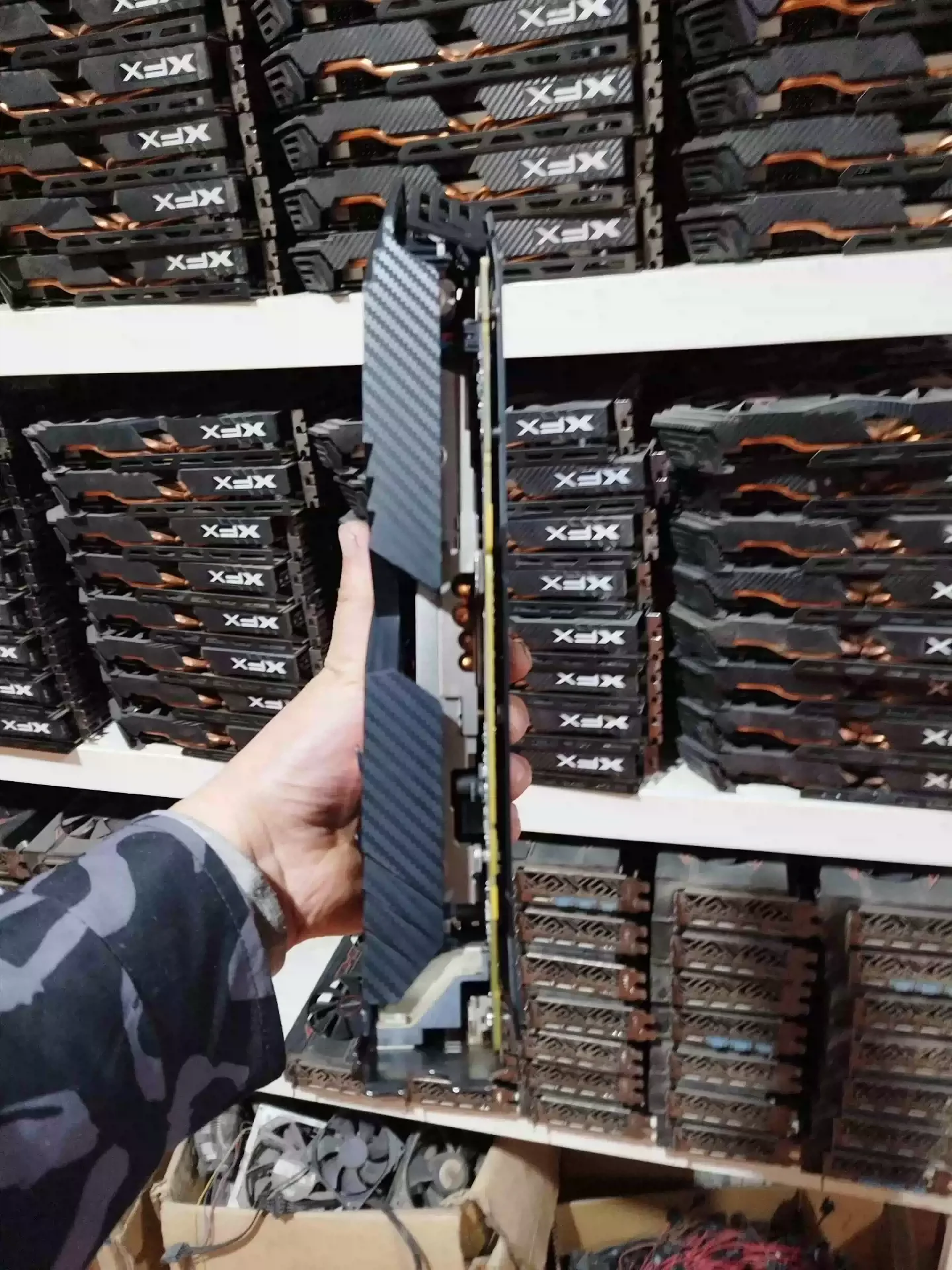 Wholesale AMD Radeon RX 590 8GB GME GPU XFX RX590 RX 580 8GB Used Graphics Card For Gamers