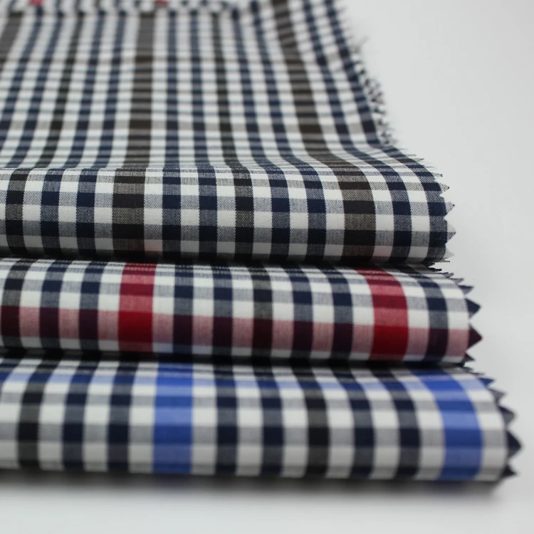 Most Popular 145CM Woven 100% Cotton Yarn Dyed Fabric