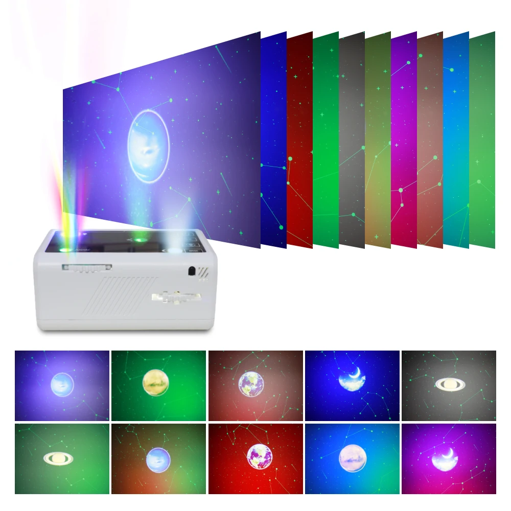 Galaxy Projector Star Night Light Led Laser Sky Rotating Stick With Music Smart Control Projector