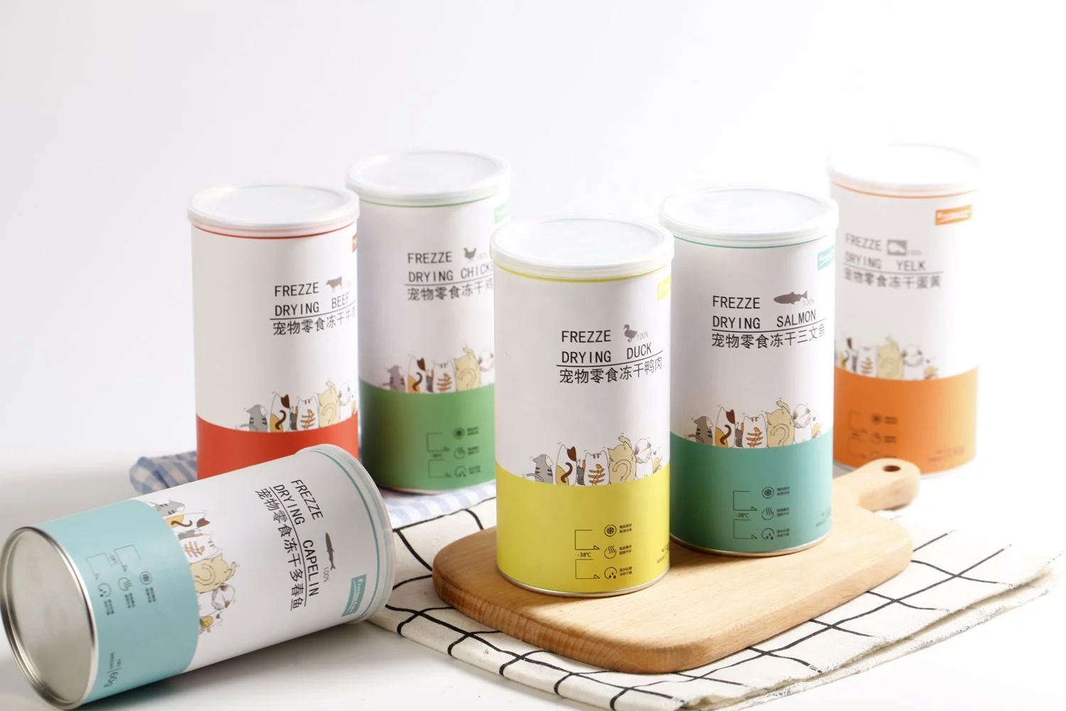 pet snacks treats quail freeze-dried pet food cat food cat food