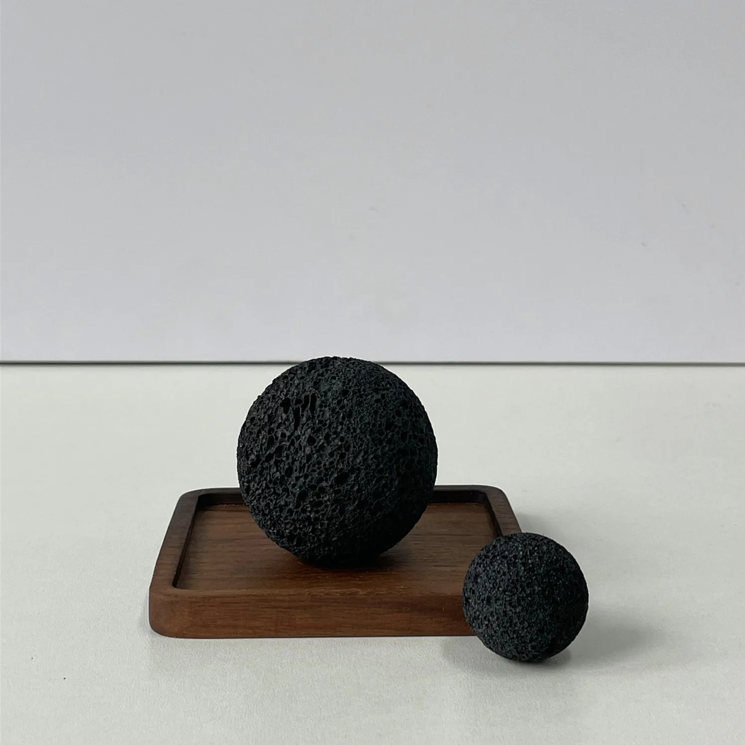 Best Selling  Wood Base Lava Stone Rock Diffuser Aroma Diffuser  for Home Decoration