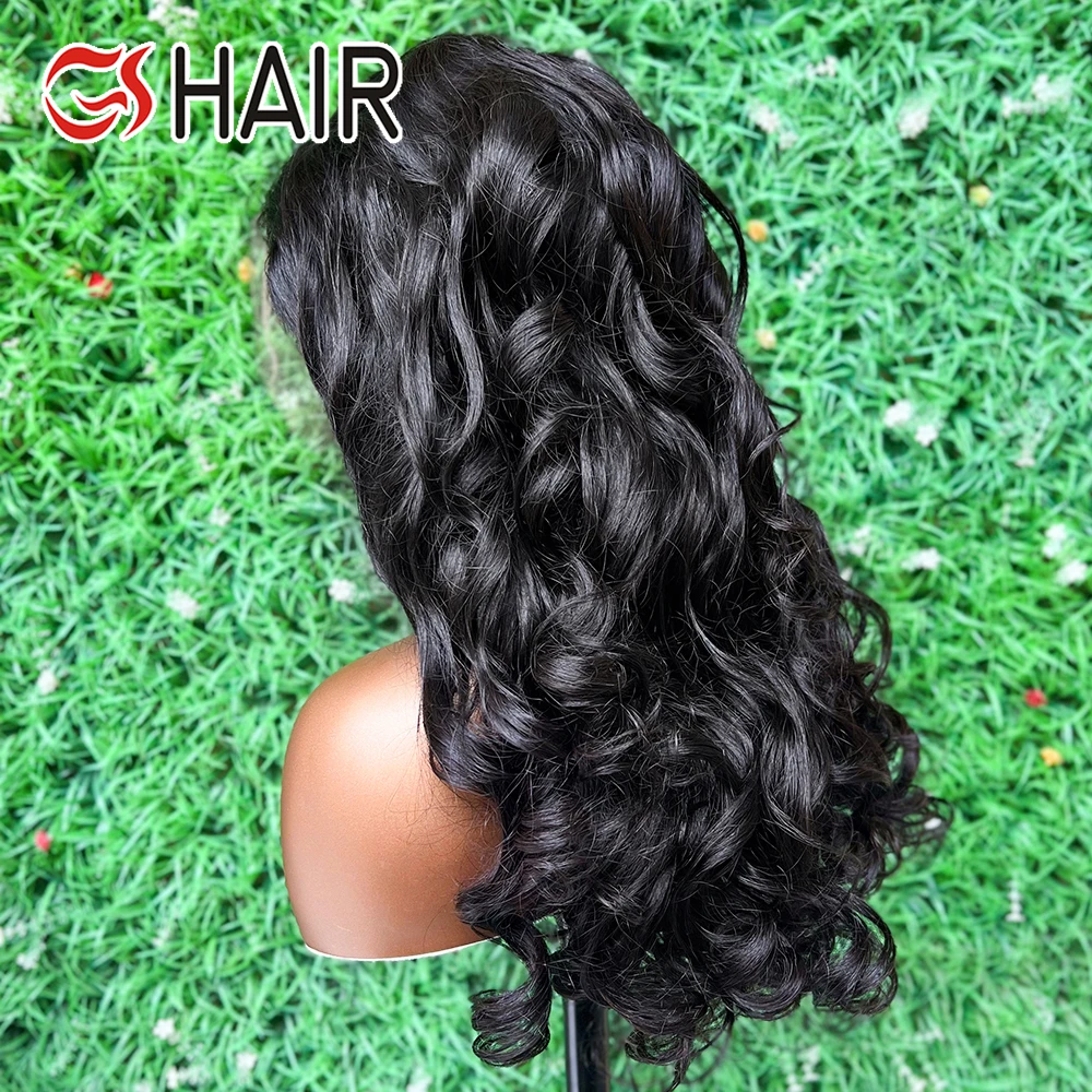 GS Long To 40 Inch 13x6 Hd Lace Frontal Wig Full Lace Front Loose Wave Wig,Glueless Hd Lace Wig Human Hair