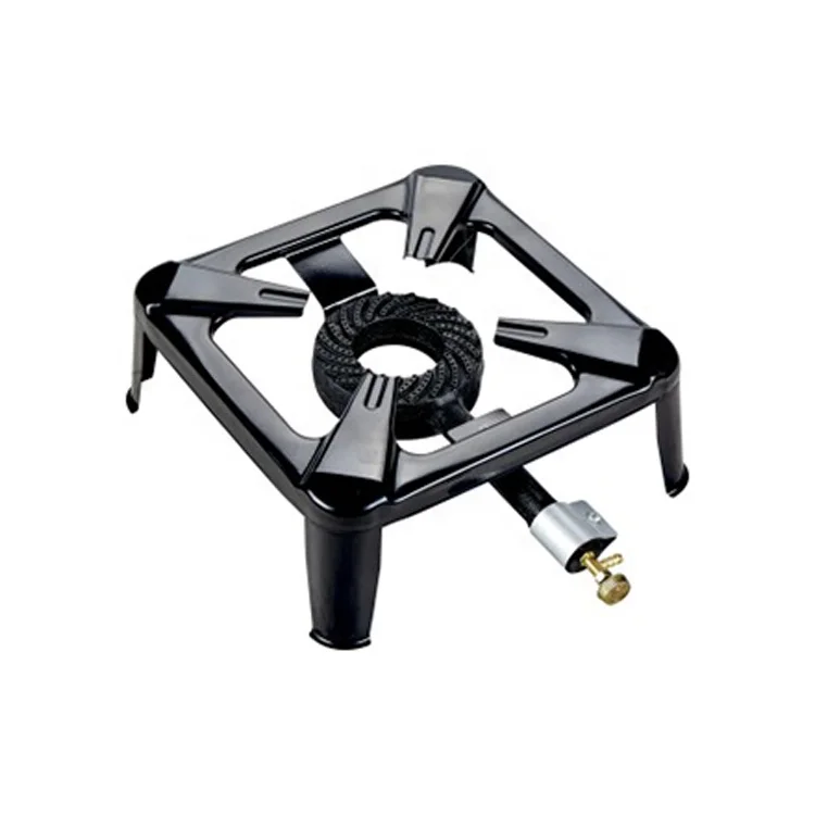 Burner Gas Stove Cast Iron Camping Stoves Burner Propane Gas Stove Cooker with frame