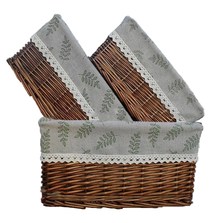 10% OFF home folk art wicker storage willow woven sundries display rack for