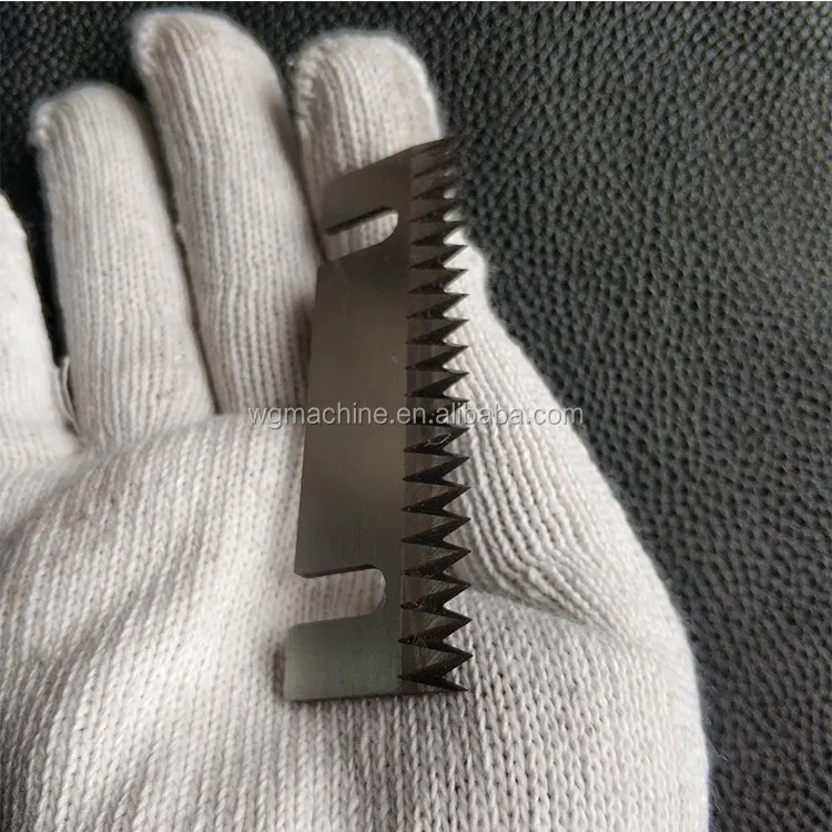  WGJ 65*32*1 5 мм зигзаг резак нож/Пищевая упаковка зубчатое лезвие
