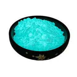 Superior quality natural luminous stones beads glow In The Dark Garden Stone Luminous