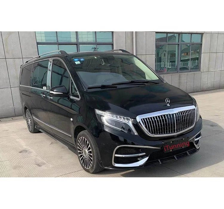  Facelift полный W446 W447 Комплект кузова автомобиля для Mercedes Benz Vito V250 V260 2016-2020 обновление до maybach стиль кузов