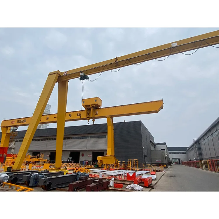 Wholesale Cheap Construction Equipment 20t Small Lift Height Adjustable Mh Gantry Crane