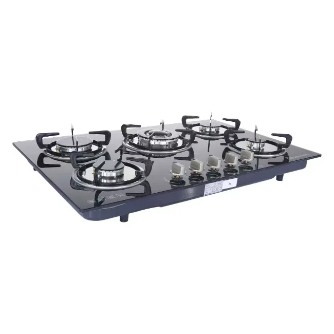 Best Reasonable Price Gas Cooker Manufacturers China Cooking Appliances Counter Top Built In Gas Stove 5 Burners Gas Cooktop