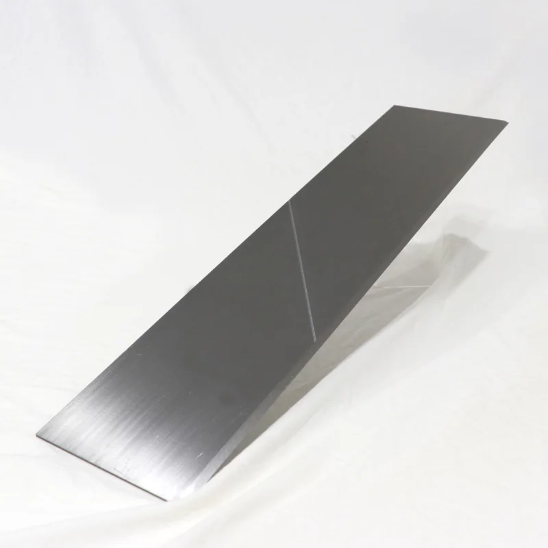 Passion OEM/ODM cuchilla del cortador tungsten carbide 420*100*1.5 mm tobacco cutting knife thin blade