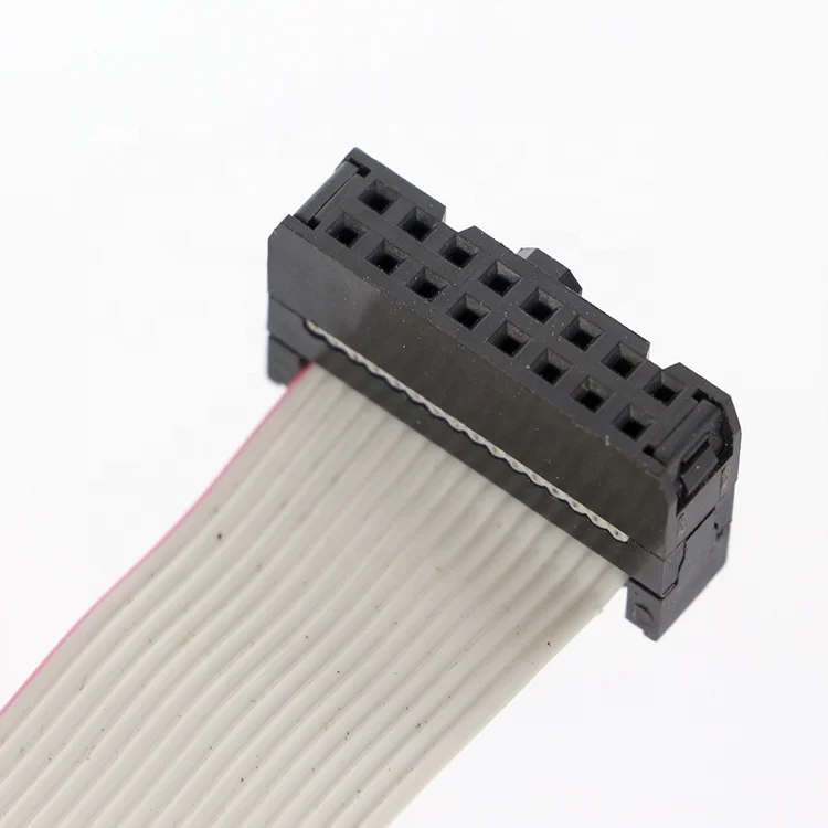 OEM 10pin 20pin 40pin Female to Female Socket Assembly 1mm 1.27mm 1.5mm 2.54mm IDC Connector  Flat Ribbon Cable for Ps3
