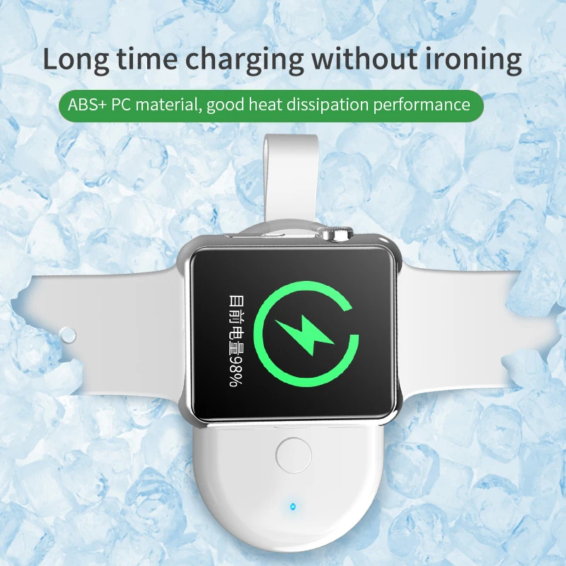 
Portable wireless watch charging smart watch charger mini power bank innovative products 2021 