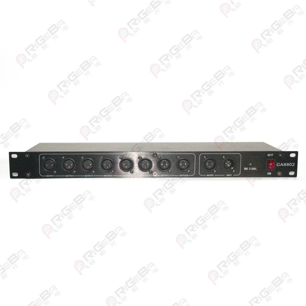 DMX 512 signal booster amplifier