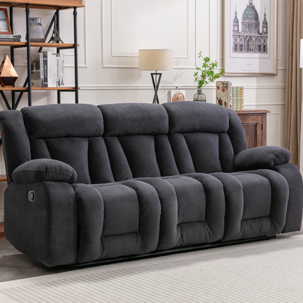 6005 denim sofa recliner sofa
