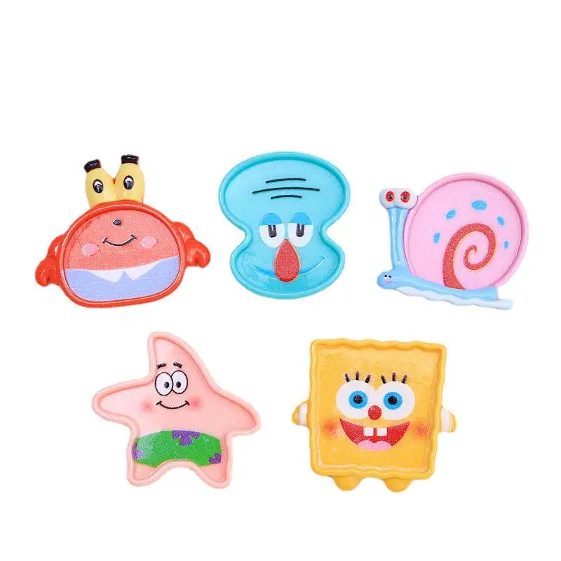 Wholesale Diy Soft Pvc Slipper Kids Clog Decoration Charms Cartoon Jewelry hair clip