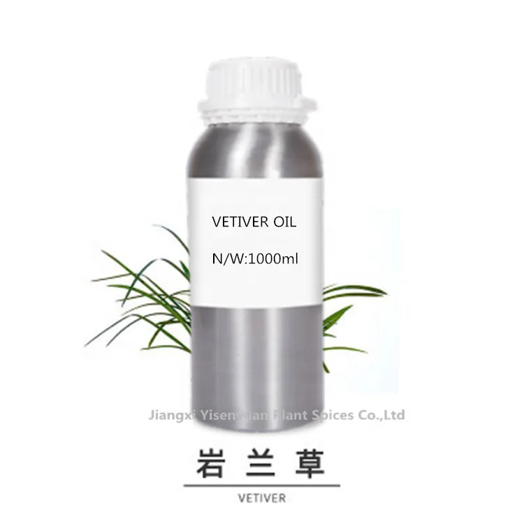 Aromatherapy Vetiver Essential Oil Private Label For Skin Relieving Stress Repelling Insects Factory Supply
