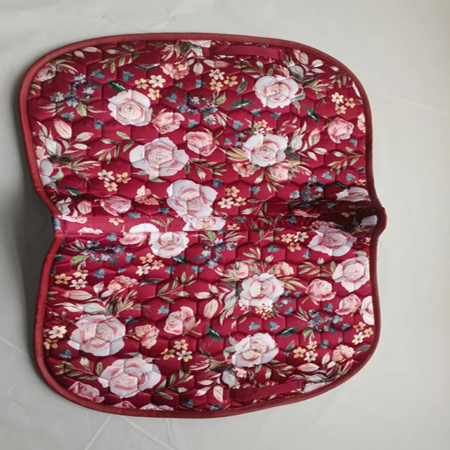 Fashion Style Pad Bamboo Fiber Fabric Saddle Pad Eco-Friend Fabric Horse Saddle Pad With Silicone